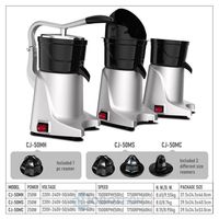 Presse-agrumes automatique en acier inoxydable pour oranges, citrons et pamplemousses