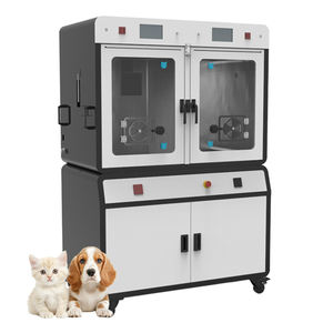 Gabbia Professionale per Ossigenoterapia Veterinaria con Controllo della Temperatura e Design con Partizioni Rimovibili in Acciaio Inossidabile - Product Image 1