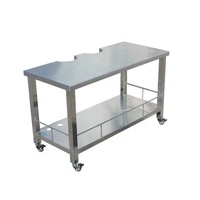 Table d'opération pour animaux de compagnie, équipement chirurgical, scanner à ultrasons, chariot d'examen