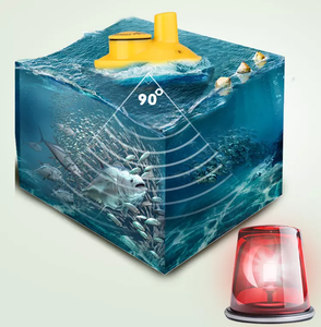 Détecteur de poisson haute <span class=keywords><strong>définition</strong></span> Visible, détecteur de poisson anglais en plastique Abs détecteur de poisson intelligent sans fil à 90 degrés <span class=keywords><strong>Sonar</strong></span> - Product Image 6