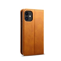 SUTENI untuk iPhone 18 Pro Max Casing Ponsel Tempat Kartu Magnet Penutup Lipat Dompet Kulit Imitasi 17 16 Plus 15 Pro 14 13 12