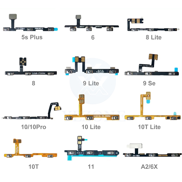 Original Power Button Volume Flex Connector for Xiaomi Redmi A2 A3 S2 3S 4A 4X 5A 6 7A 8A 9A 9C 9T 10A 12C 13C