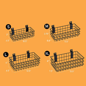 Panier mural pour outils, <span class=keywords><strong>vente</strong></span> directe d'usine, pour rangement de garage, <span class=keywords><strong>vente</strong></span> flash - Product Image 2
