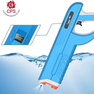 Pistola de Agua Eléctrica, Pistola de Succión Automática, Juguete de Succión Automática, Actualización 2,0, Pantalla de Visualización