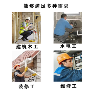 TOOL STACK Electrician's <b>Kit</b> With Cover Thickened Waist Hanging Bag Multi-Pocket <b>Repair</b> <b>Zipper</b> Tool Waist Bag - Product Image 5