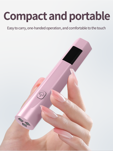 Professionele Draagbare <span class=keywords><strong>Uv</strong></span>/Led Nagellamp <span class=keywords><strong>Mini</strong></span>-Formaat High Power 3 Timer Modi Laag Vermogen Gebruik Automatisch Aanpasbaar Logo - Product Image 3