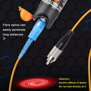 Cầm tay (15km, 10mW) 7 bước sóng SC sợi quang điện Meter thị giác lỗi định vị thiết lập giá - Product Image 3
