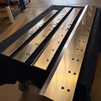 Lame de rechange KB pour coupe-papier à guillotine, acier à haute teneur en carbone, traité thermiquement, 58-60 HRC, certifié ISO 9001