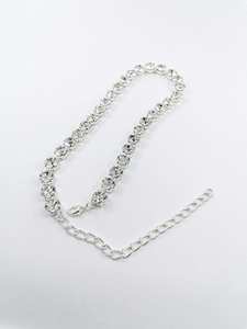 8MM Round Brilliant Cut Moissanite Diamond Tennis Necklace 925 Sterling <b>Silver</b> <b>Choker</b> Engagement Wedding Gift for Partner - Product Image 3