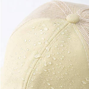 Gorra de béisbol de secado rápido personalizada, gorra de golf ajustable de malla impermeable de 6 paneles, gorra de papá - Product Image 4