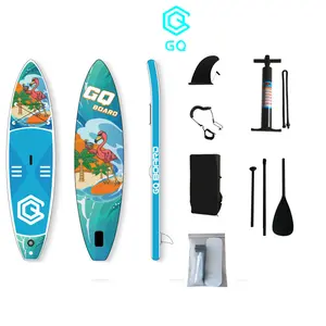 Proveedor de China Promoción de ventas personalizada Drop Stitch Nuevo diseño SUP Inflable Stand up Paddle Board