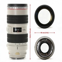 Objectif zoom téléobjectif professionnel plein format EF 70-200mm F2.8L IS USM d'occasion pour appareils photo reflex numériques 5D II III IV 6D II 1D X 7D II 80D 90D
