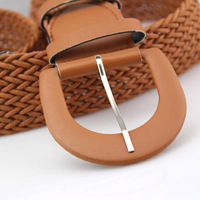 Nouvelles ceintures vintage en corde cirée tressée pour femmes, ceinture de mode pour robes, jeans, pantalons, ceintures pour femmes