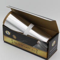 Prix Usine Rouleau de Papier Aluminium Alimentaire 140mm pour Chicha, Finition Lisse, Durable, Prêt à l'emploi, Étiquette Privée, Impression Personnalisée 8011