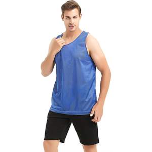 Camisetas de baloncesto reversibles 2025 para hombres, camiseta sin mangas de malla para adultos y jóvenes, camiseta de Lacrosse, Camiseta cómoda para entrenamiento y juego - Product Image 1