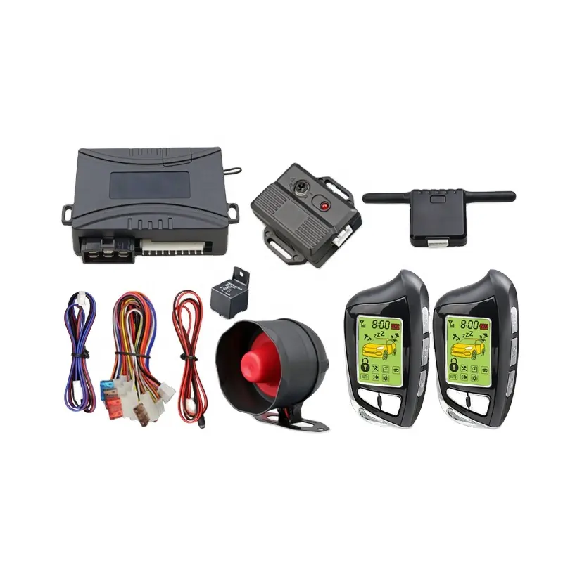 NTO 12V Cars Remote Engine Start Mobile Smart Phone Control Two Way Car Alarm System