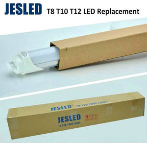 JESLED <span class=keywords><strong>G13</strong></span> Tubes LED de 4 pieds, barres lumineuses à trois rangées, AC 110v-277v, tubes fluorescents LED <span class=keywords><strong>T8</strong></span> de remplacement, éclairage d'atelier, 2 pieds, 6 pieds - Product Image 2