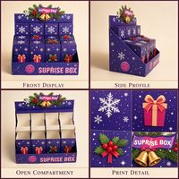 Boîtes Cadeaux Personnalisées pour les Fêtes, Emballage OEM à Marque Privée pour Chocolats, Bonbons, Cosmétiques, Jouets, Cadeaux d'Entreprise