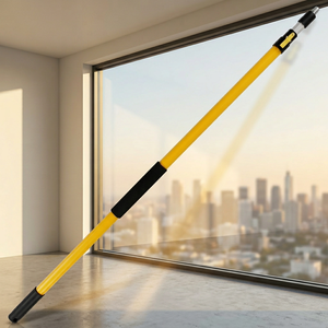 Yep <span class=keywords><strong>Rouleau</strong></span> à peinture professionnel DIY industriel en <span class=keywords><strong>fibre</strong></span> <span class=keywords><strong>de</strong></span> <span class=keywords><strong>verre</strong></span> à deux sections télescopiques avec système <span class=keywords><strong>de</strong></span> vis, diamètre 18/22 mm - Product Image 3