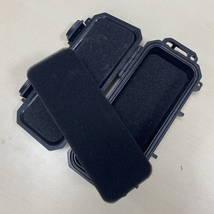 DSF57 Wholesale EDC Mini Box Black Plastic Waterproof Storage <b>Case</b> Custom Logo Portable <b>Hard</b> <b>Shell</b> Protective Carry <b>Case</b> - Product Image 3