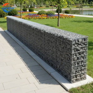 Mur de soutènement en <span class=keywords><strong>gabion</strong></span> métallique soudé, installation facile, 2*1*1m/1*1*1m, <span class=keywords><strong>cage</strong></span> en <span class=keywords><strong>gabion</strong></span>/boîte en <span class=keywords><strong>gabion</strong></span> - Product Image 1