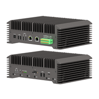 PC en Caja con IA Personalizado OEM ODM RK3588 326 TOPS, Computadora Industrial sin Ventilador, 8GB 128GB eMMC, WiFi 4G Opcional para Señalización Digital
