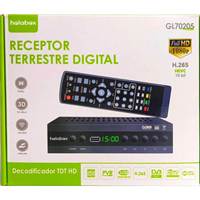 Receptor de TV digital terrestre DVB T2 Full HD 1080P H.265 HEVC, decodificador DVB T2 FTA para Europa, OEM, ODM, venta al por mayor
