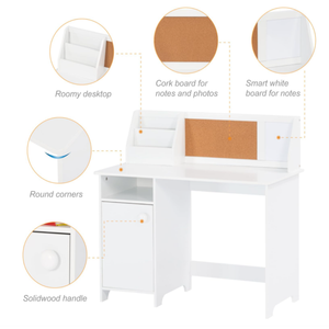 <span class=keywords><strong>Bureau</strong></span> d'étude en bois pour enfants et chaise Table d'école pour enfants avec huche pour ensemble d'étude d'étudiant de 3 à 8 <span class=keywords><strong>ans</strong></span> - Product Image 5