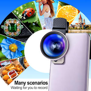 Soporte Universal Manual para Teléfono Móvil con Lente de Zoom MoYing de 0.45X y 50mm de Diámetro para Telescopio - Product Image 6