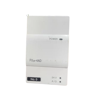 ตัวควบคุมลอจิกแบบตั้งโปรแกรมได้ FX2N-4AD โมดูลอินพุตแบบอะนาล็อก 4 ช่องสำหรับระบบควบคุมอัตโนมัติทางอุตสาหกรรม หน่วยขยาย PLC - Product Image 1