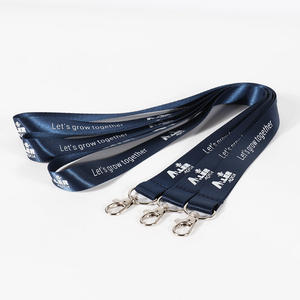 Toptan kişiselleştirilmiş boş Polyester rozet serigraf baskı boyun askıları boş anahtar baskı logo ile özel kordon özel - Product Image 3