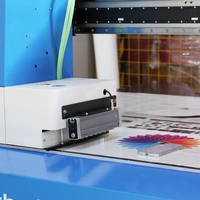 Impresora UV de cama plana para impresión de hojas de vidrio metálico Monitoreo de equipos en tiempo real y advertencia de fallas Impresora plotter de inyección de tinta