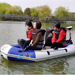 Nouveautés Durable Zodiaque Gonflable Bateau De Sauvetage Bateau de L'eau Gonflable Jeux Pvc Bâche-ORIENT Sport 1-3 Personnes Dérive Ce - Product Image 6