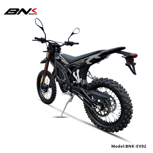 มอเตอร์ไซค์วิบาก BNK รุ่นใหม่ 72V 10KW ใช้พลังงานแบตเตอรี่ลิเธียม ความเร็ว 100 กม./ชม. โครงเหล็ก สำหรับผู้ใหญ่ ระบบควบคุมแบบเวกเตอร์ เร่งความเร็วได้อย่างราบรื่น - Product Image 3