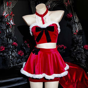 Winter Girls Xmas Cosplay Clothing Sleepwear Lingerie Lady Christmas Costume Dress Luxury Erotic Christmas Outfits - Product Image 2