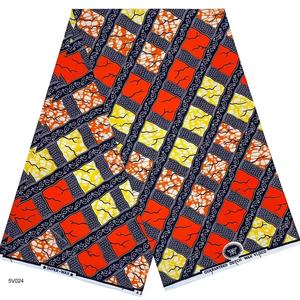 Hot Selling Gekamd Afrikaanse Voor Nederlandse Wax Prints Waxed Holland Katoenen Stoffen Voor Kleding Geweven Technieken Holland - Product Image 2