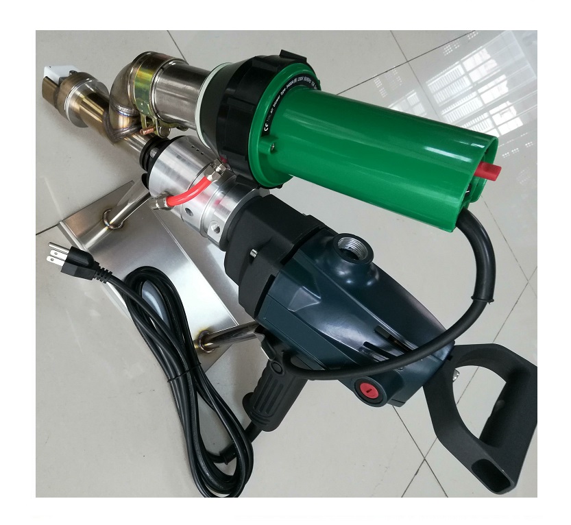 Hdpe вкладыши геомембраны экструзионный сварочный аппарат