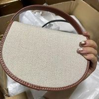 Sac bandoulière en toile pour femmes, vente en gros, sacs à main et pochettes tendance pour dames, sac à bandoulière en toile de luxe personnalisé avec logo, petit format