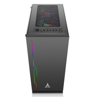 Professional Water Cooling Gaming PC Case With RGB Fans ATX M-ATX USB3.0 Computer Cases Towers With Side Panel Window