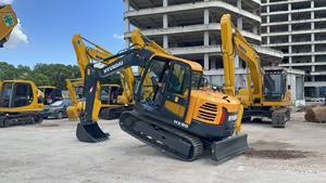 รถขุดไฮดรอลิกขนาด 8 ตัน รุ่น HX80 ใหม่เอี่ยมจากโรงงาน ราคาดีที่สุด ประหยัดน้ำมัน รถขุดขนาดเล็กแบบตีนตะขาบ สำหรับตลาดทั่วโลก - Product Image 2