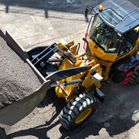 Wheel Loader Tugas Berat 4 Ton untuk Konstruksi, Pertambangan, Tambang, Pembangunan Jalan, Mesin Diesel 135kW Langsung dari Pabrik