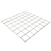 Panneau de treillis de volière 6ft treillis métallique soudé 6x6 10awg trou carré pour les services de pliage et de coupe personnalisés de clôture
