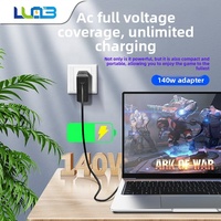 Adaptateur secteur GaN 140W OEM/ODM 22V/24V/28V, chargeur universel haute puissance pour ordinateurs portables, solution GaN pour le bureau