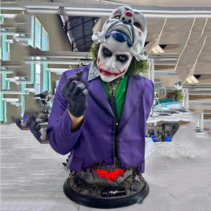 Modèle artisanal de <span class=keywords><strong>Joker</strong></span> de Suicide Squad de DC, inspiré du clown de bande dessinée américain Heath Ledger, en position assise, très demandé pour la décoration - Product Image 1