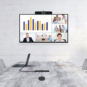 Terminal de Conferencia 4K Endpoint Android Sistema de videoconferencia todo en uno con micrófono de extensión Altavoz BYOD <span class=keywords><strong>BYOM</strong></span> - Product Image 5