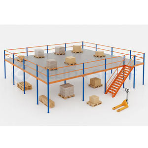 Industrial Warehouse Steel Mezzanine Platform Heavy Duty Multi Level Loft Rack Attic Storage <b>Racking</b> Floor <b>System</b> - Product Image 4
