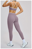 Pakaian Wanita, Pakaian Yoga, Pakaian Olahraga, Pakaian Gym, Pakaian Aktif, Celana Olahraga, Celana Yoga Warna-Warni, Bra Yoga, Leggings