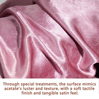 Nouveautés 150CM Largeur Imitation Acide Acétique Dubaï Crêpe Femmes Satin Crêpes Tissu