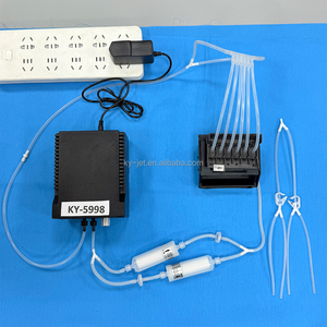 Machine de Nettoyage de Têtes <span class=keywords><strong>d</strong></span>'<span class=keywords><strong>Impression</strong></span> DTF Bouchées, Laveuse de <span class=keywords><strong>D</strong></span>ébouchage à Contre-courant pour <span class=keywords><strong>Epson</strong></span> L1800 L805 1390 I3200 4720 XP600 DX6 - Product Image 4