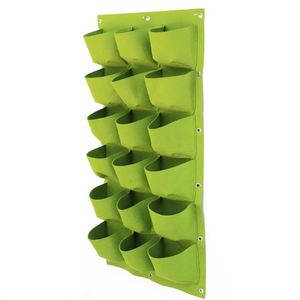 Système de Jardinière Murale Modulaire Suspendue Verticale pour Plantation en Sacs Réutilisables Écologiques - Product Image 1
